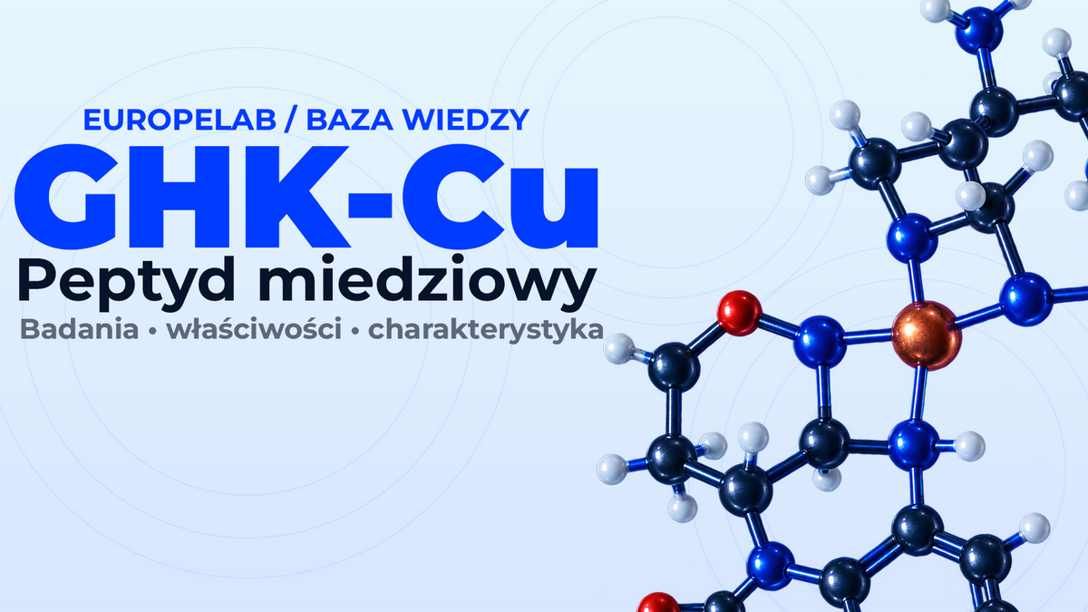 GHK-Cu – czym jest peptyd miedziowy? Badania i właściwości